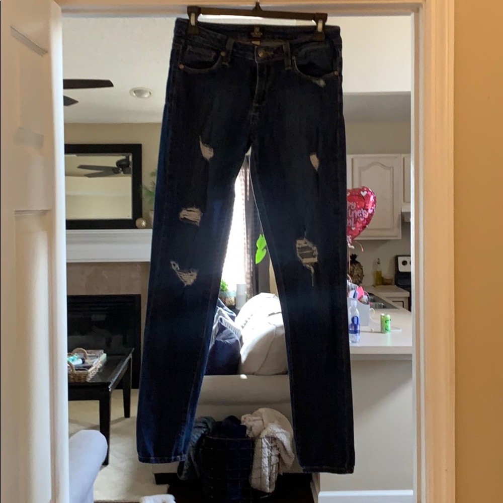 Just Black dark wash denim jeans size 27